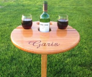 Best Wine Table by EnjoyingLifeOurWay Etsy.com