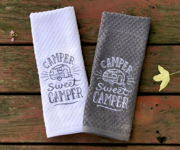 https://rvingisbeing.com/wp-content/uploads/Camper-Sweet-Camper-Kitchen-Towel.jpg