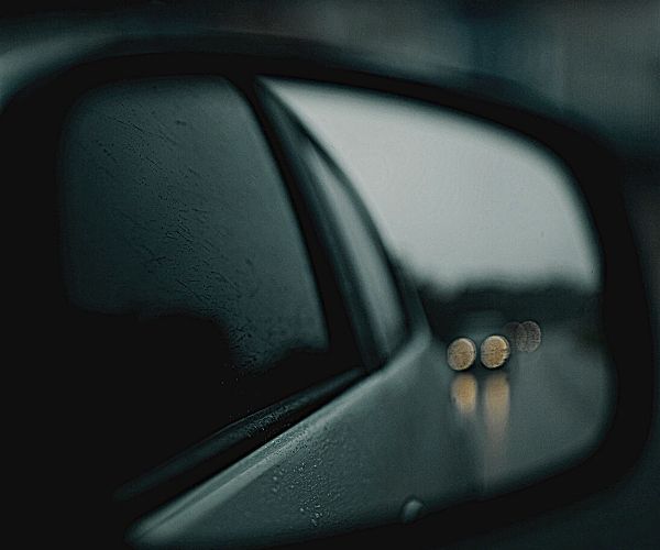 Car Side Mirror by Guilherme Rossi