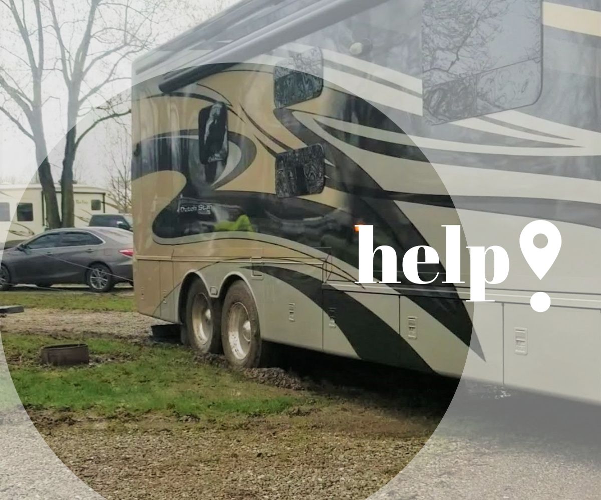 Motorhome Stuck in the Mud? RVing Is Being