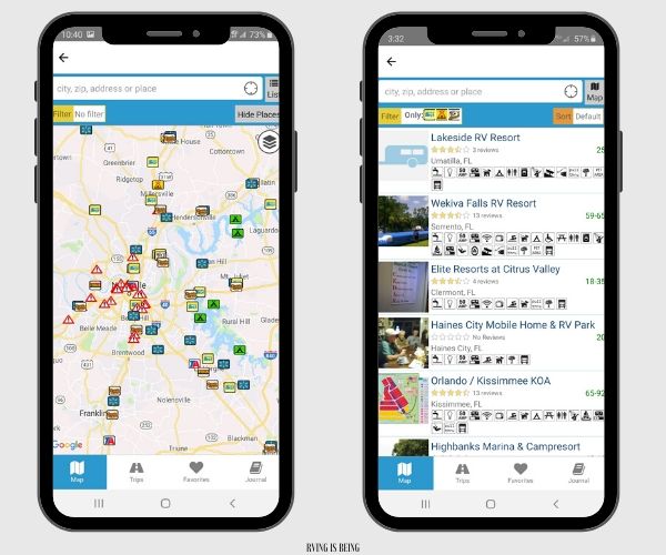 rv parky app