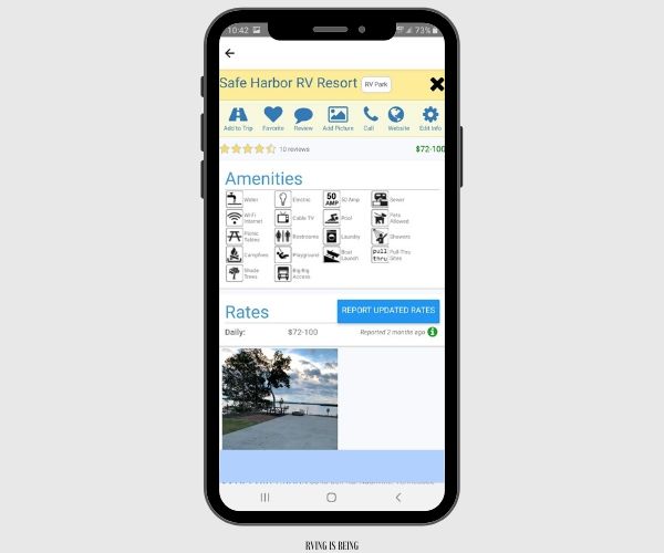 rv parky app